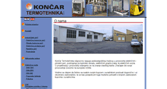 Desktop Screenshot of koncar-termotehnika.hr